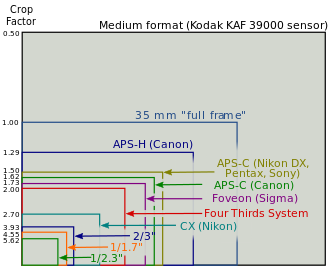 Porovnanie veľkosti senzorov: APS-C vs micro Four thirds (a ostatné)