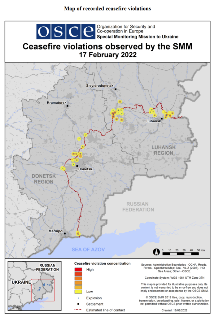 Mapa porušenia prímeria 17.12.2023