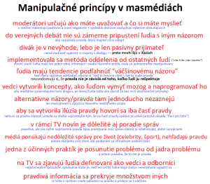 Manipulačné princípy v masmédiách